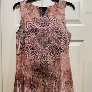 INC Tank Top With Silver Studs